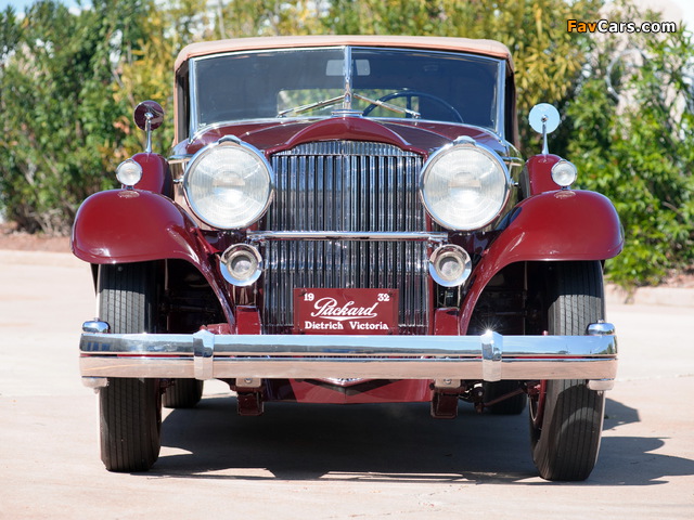 Pictures of Packard Individual Custom Eight Convertible Victoria by Dietrich (904-2072) 1932 (640 x 480)
