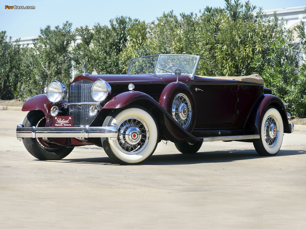 Pictures of Packard Individual Custom Eight Convertible Victoria by Dietrich (904-2072) 1932 (1024 x 768)
