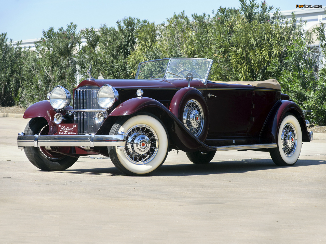 Pictures of Packard Individual Custom Eight Convertible Victoria by Dietrich (904-2072) 1932 (1280 x 960)