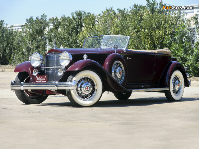 Pictures of Packard Individual Custom Eight Convertible Victoria by Dietrich (904-2072) 1932 (640 x 480)