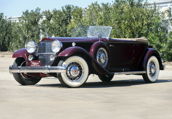 Pictures of Packard Individual Custom Eight Convertible Victoria by Dietrich (904-2072) 1932