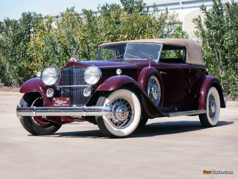 Pictures of Packard Individual Custom Eight Convertible Victoria by Dietrich (904-2072) 1932 (800 x 600)