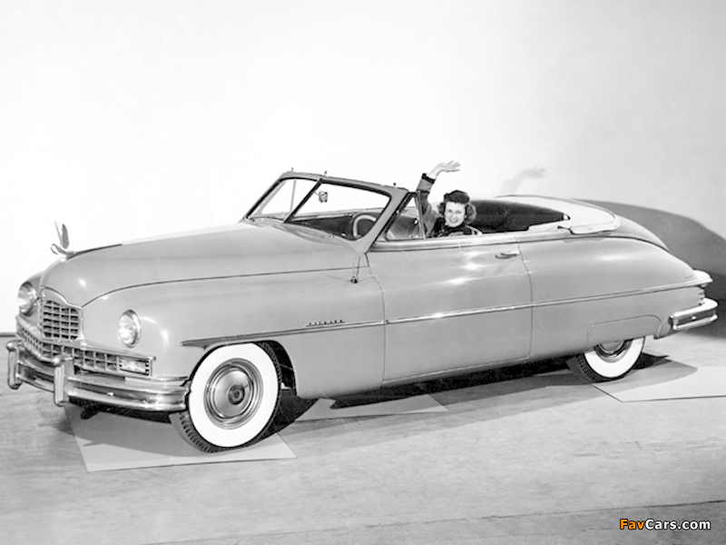 Pictures of Packard Custom Eight Convertible Coupe (2333-2359-5) 1950 (800 x 600)