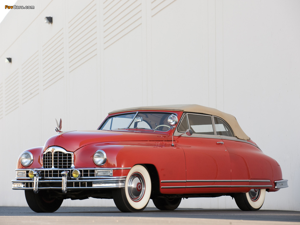 Packard Custom Eight Convertible Coupe 1948 wallpapers (1024 x 768)