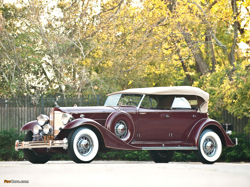 Images of Packard Custom Twelve Sport Phaeton by Dietrich (1006-3069) 1933 (1024 x 768)