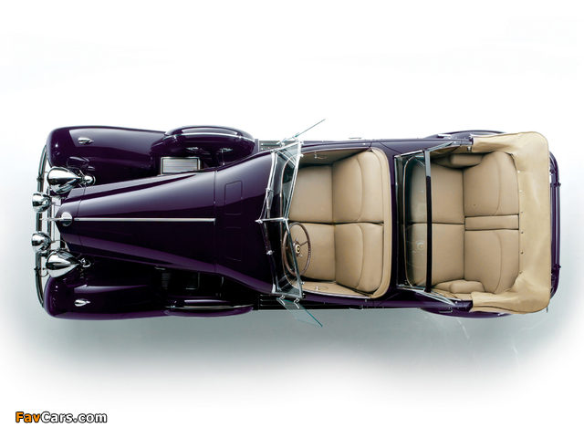 Packard Individual Custom Twelve Sport Phaeton by Dietrich (906-2069) 1932 pictures (640 x 480)