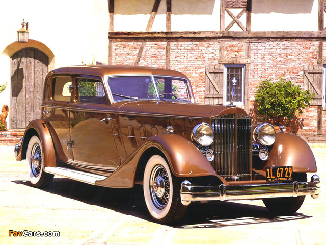Packard Custom Twelve Sport Sedan by Dietrich (1006-3182) 1933 photos (640 x 480)