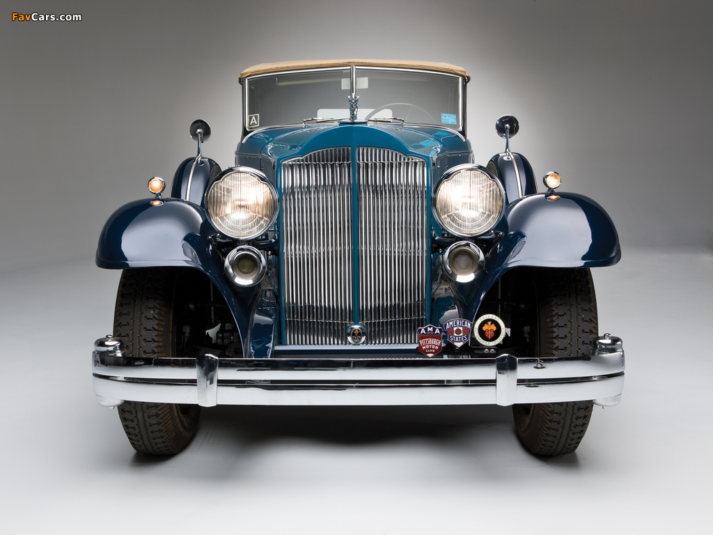 Pictures of Packard Individual Custom Twelve Convertible Sedan by Dietrich (906-2070) 1932 (1024 x 768)