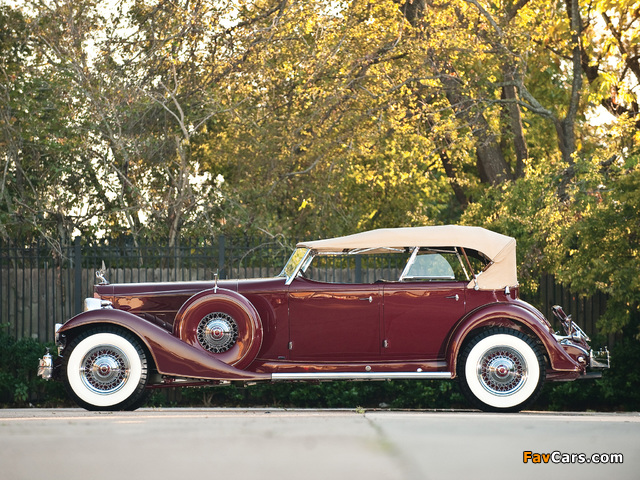 Pictures of Packard Custom Twelve Sport Phaeton by Dietrich (1006-3069) 1933 (640 x 480)
