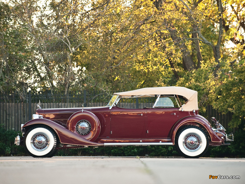 Pictures of Packard Custom Twelve Sport Phaeton by Dietrich (1006-3069) 1933 (800 x 600)