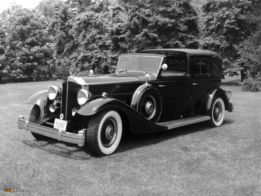 Packard Custom Twelve Town Car Landaulet by LeBaron (1006-4003) 1933 wallpapers (1024 x 768)