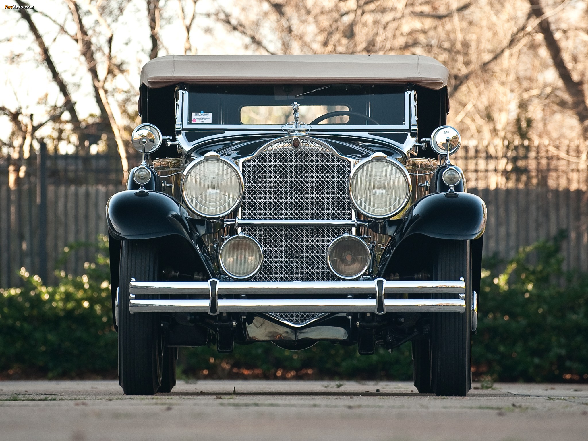 Images of Packard Deluxe Eight Sport Phaeton (745-451) 1930 (2048 x 1536)