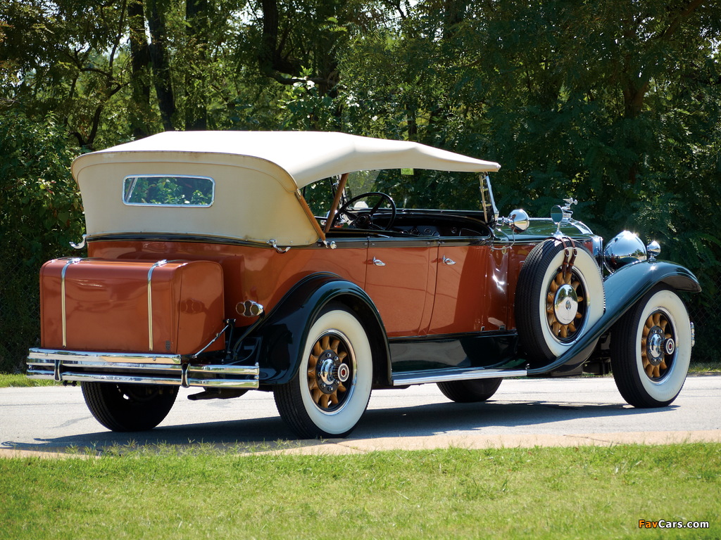 Packard Deluxe Eight Phaeton (745-420) 1930 images (1024 x 768)