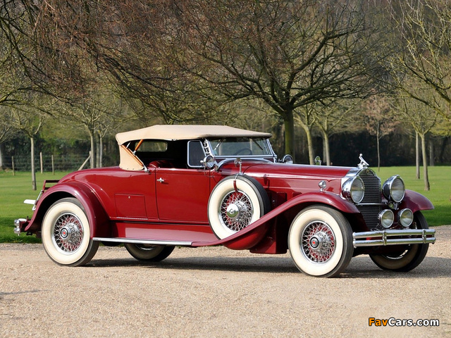 Packard Deluxe Eight Roadster by LeBaron (745-422) 1930 pictures (640 x 480)