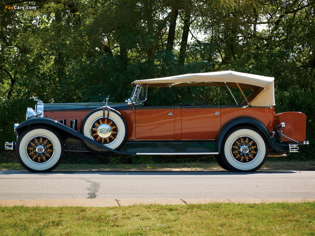 Packard Deluxe Eight Phaeton (745-420) 1930 wallpapers (1024 x 768)