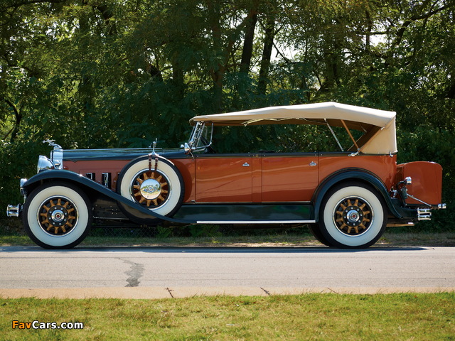 Packard Deluxe Eight Phaeton (745-420) 1930 wallpapers (640 x 480)