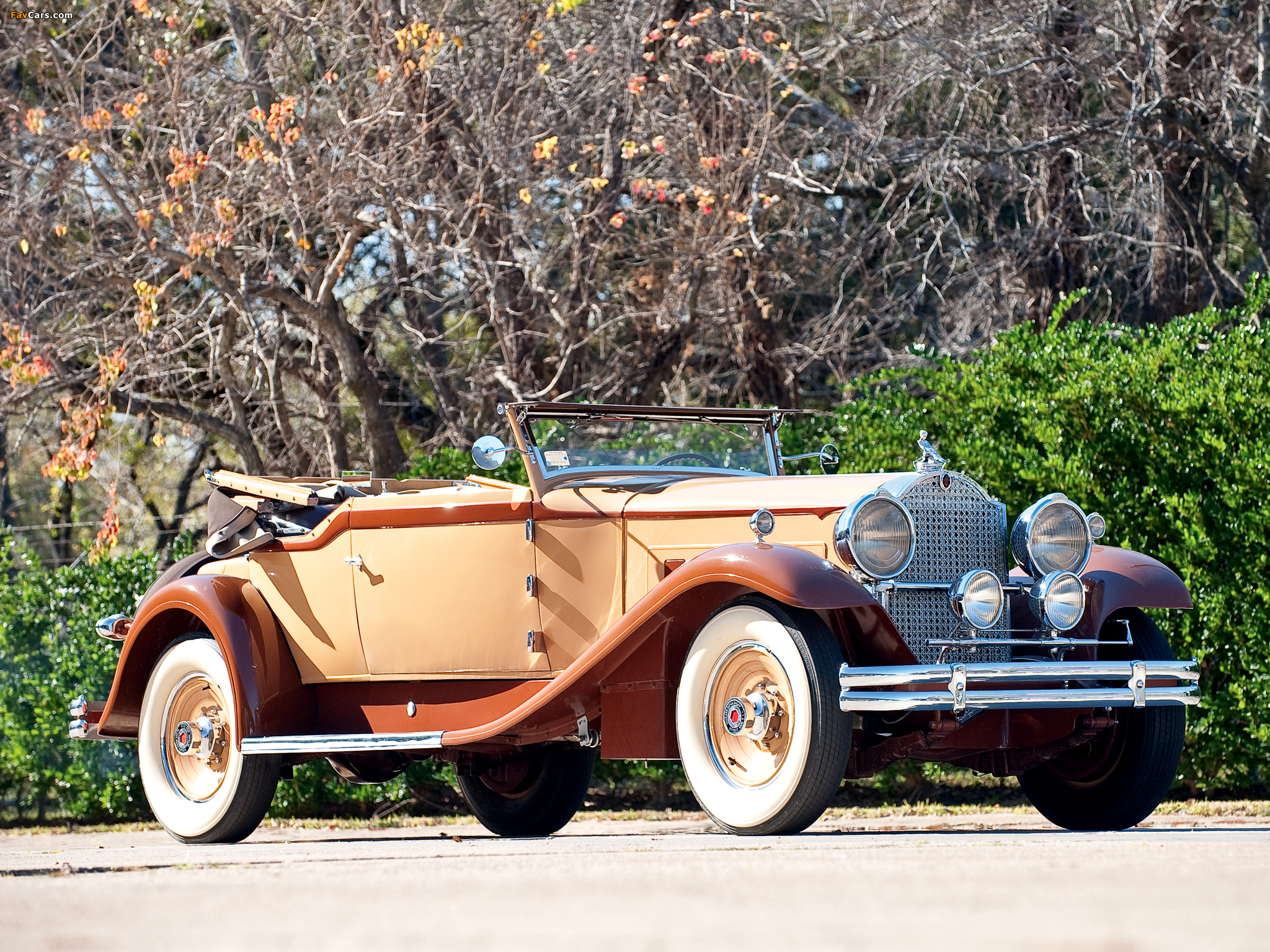 Packard Deluxe Eight Convertible Victoria by Waterhouse (840) 1931 images (2048 x 1536)