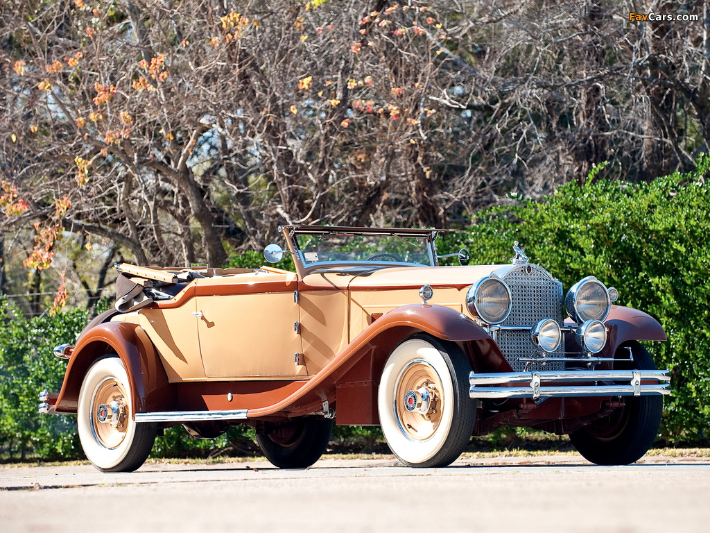 Packard Deluxe Eight Convertible Victoria by Waterhouse (840) 1931 images (1024 x 768)