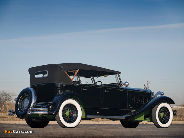 Packard Deluxe Eight Sport Phaeton (840-491) 1931 images (640 x 480)