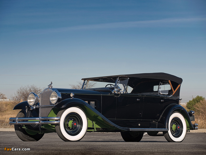 Packard Deluxe Eight Sport Phaeton (840-491) 1931 wallpapers (800 x 600)
