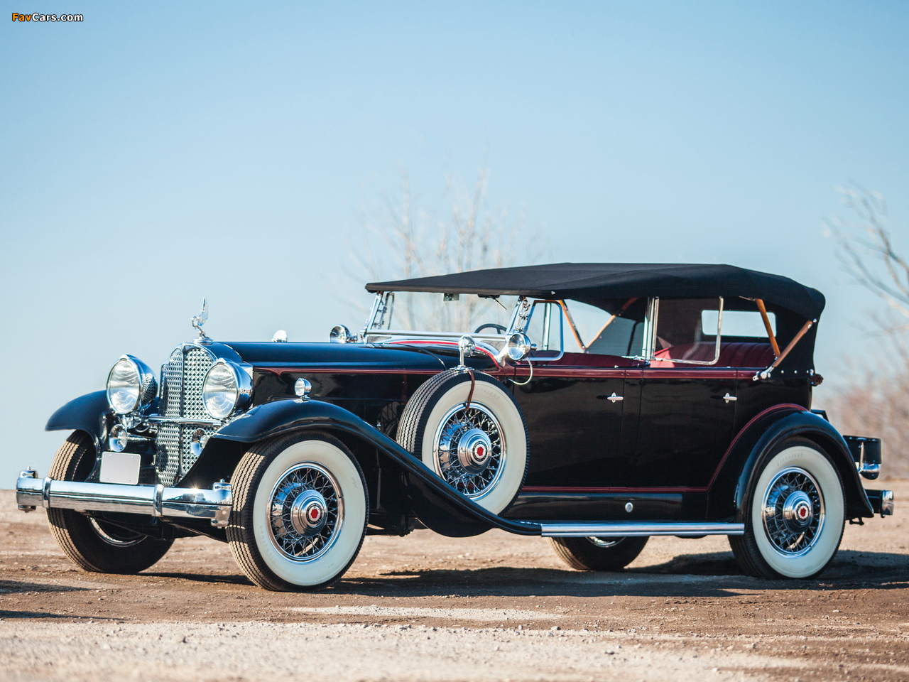 Packard Deluxe Eight Sport Phaeton (903-531) 1932 pictures (1280 x 960)