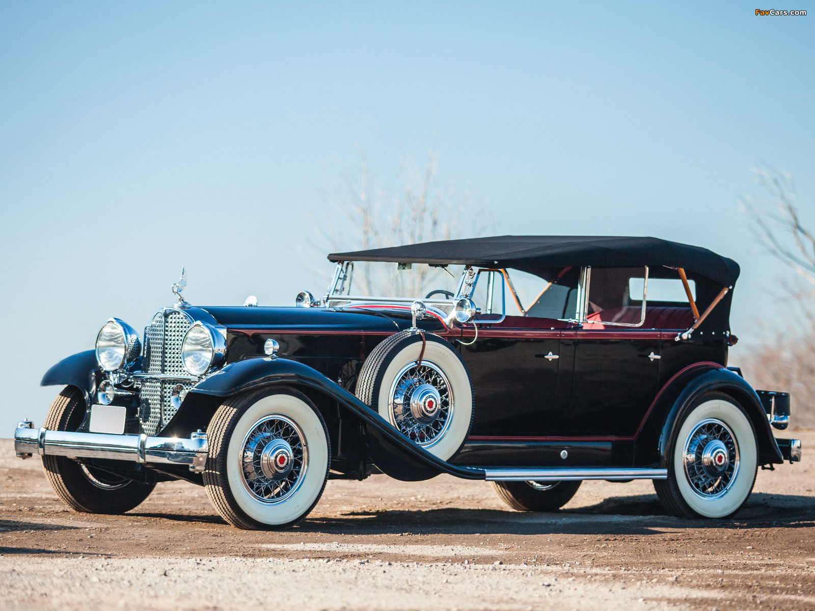 Packard Deluxe Eight Sport Phaeton (903-531) 1932 pictures (1600 x 1200)