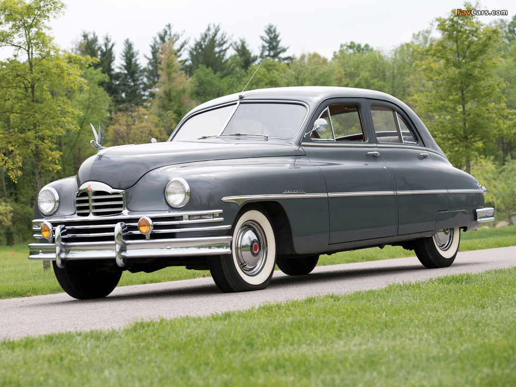 Packard Deluxe Eight Touring Sedan 1949 photos (1024 x 768)