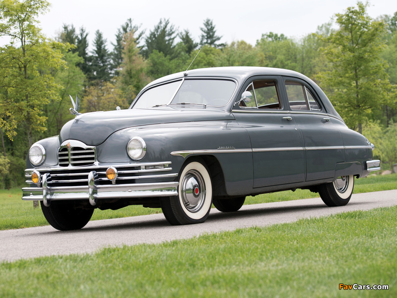 Packard Deluxe Eight Touring Sedan 1949 photos (800 x 600)