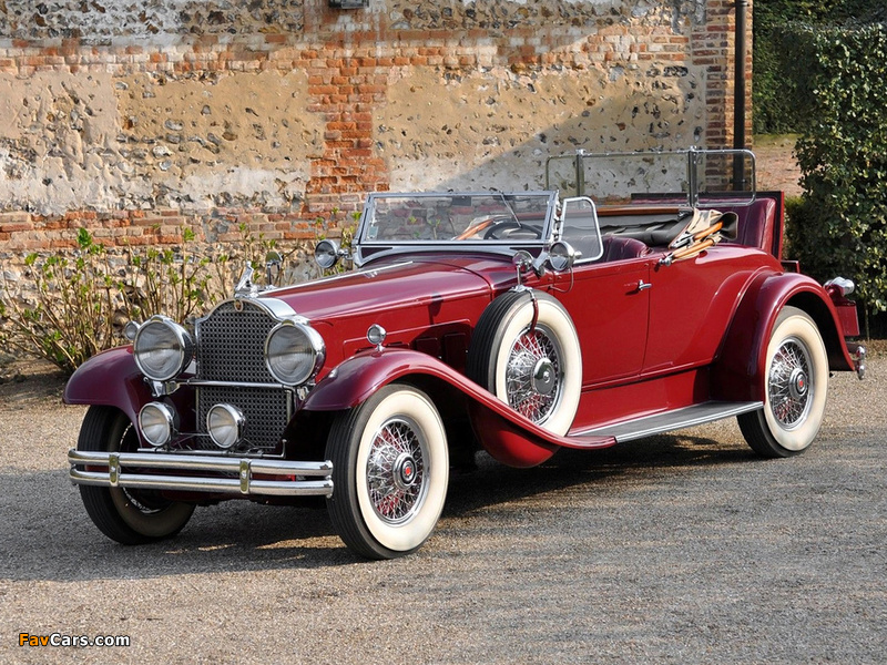 Pictures of Packard Deluxe Eight Roadster by LeBaron (745-422) 1930 (800 x 600)