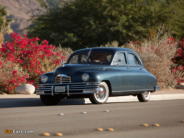 Pictures of Packard Deluxe Eight Touring Sedan (2211-2262) 1948 (640 x 480)