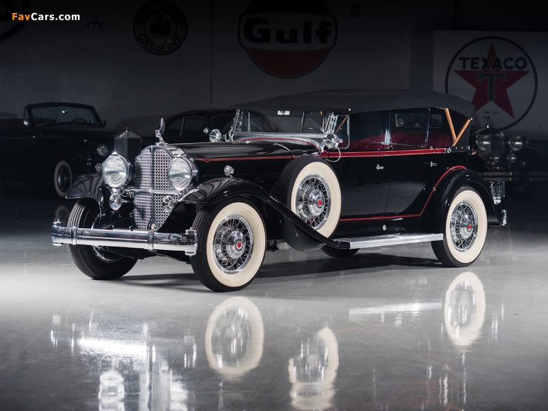 Packard Deluxe Eight Phaeton (903-511) 1932 wallpapers (800 x 600)