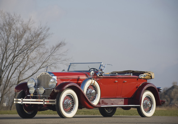 Images of Packard Deluxe Eight Dual Cowl Phaeton (645) 1929