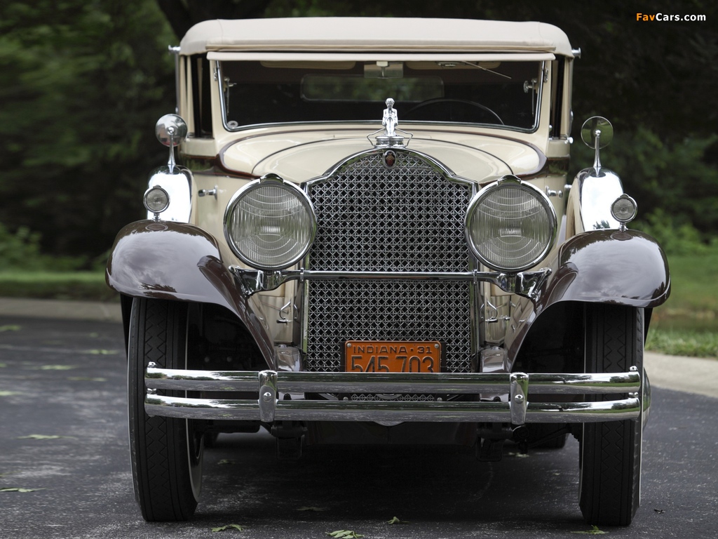 Images of Packard Eight Individual Custom Convertible Sedan by Dietrich (840) 1931 (1024 x 768)