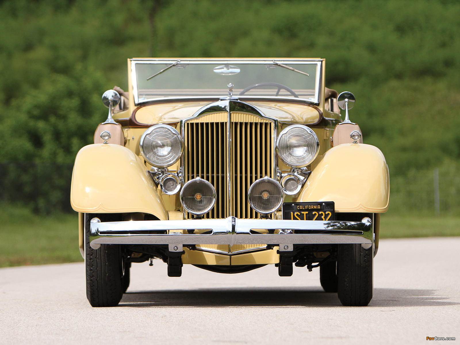 Images of Packard Eight Convertible Victoria 1934 (1600 x 1200)