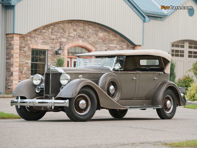 Images of Packard Eight Phaeton (1101-711) 1934 (640 x 480)