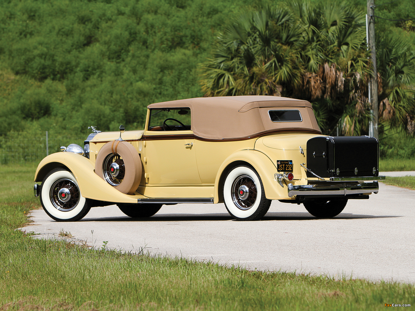 Images of Packard Eight Convertible Victoria 1934 (1600 x 1200)