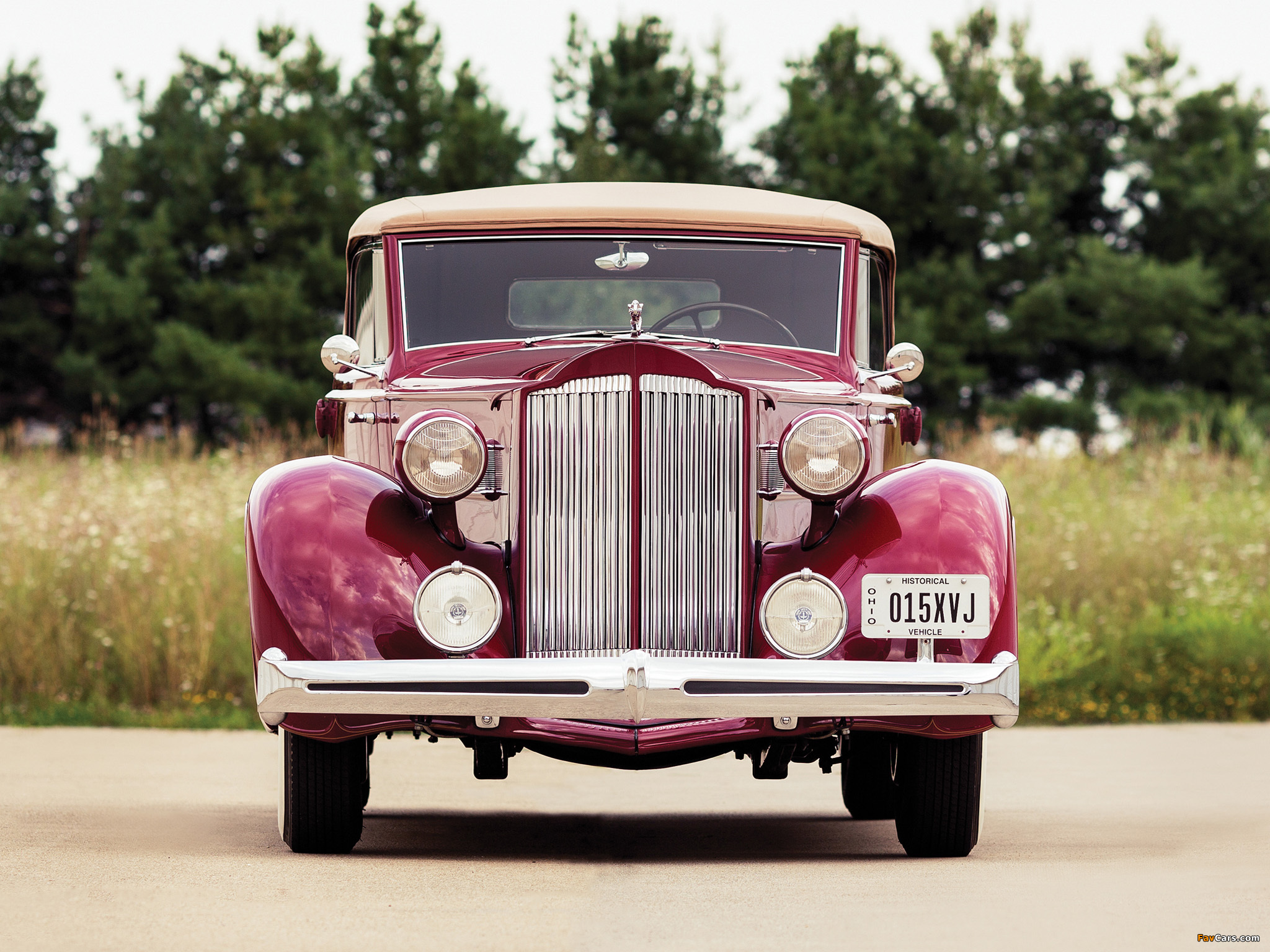 Images of Packard Eight Convertible Victoria (1201-807) 1935 (2048 x 1536)