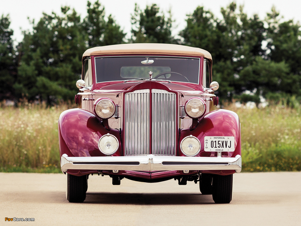 Images of Packard Eight Convertible Victoria (1201-807) 1935 (1024 x 768)