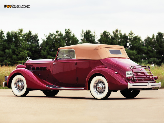 Images of Packard Eight Convertible Victoria (1201-807) 1935 (640 x 480)