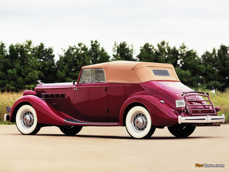 Images of Packard Eight Convertible Victoria (1201-807) 1935 (800 x 600)