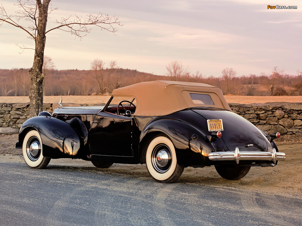 Images of Packard Eight Convertible Victoria by Darrin 1938 (1024 x 768)