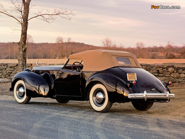 Images of Packard Eight Convertible Victoria by Darrin 1938 (640 x 480)