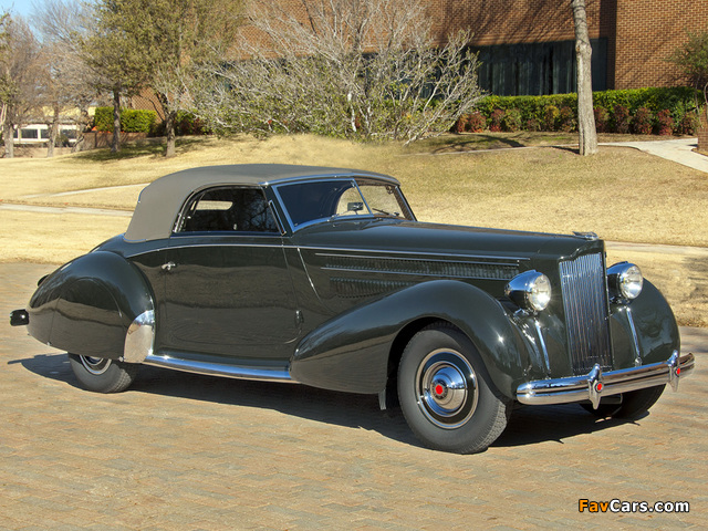 Images of Packard Eight Cabriolet by Graber (1601) 1938 (640 x 480)