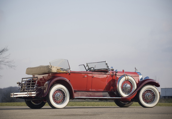 Packard Deluxe Eight Dual Cowl Phaeton (645) 1929 pictures
