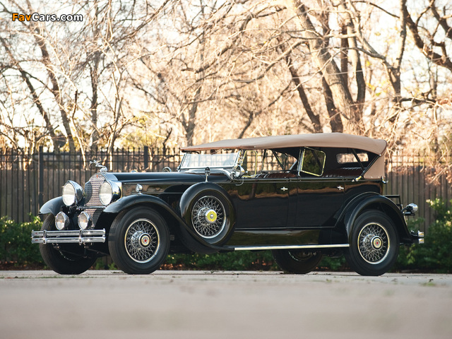 Packard Deluxe Eight Sport Phaeton 1930 images (640 x 480)