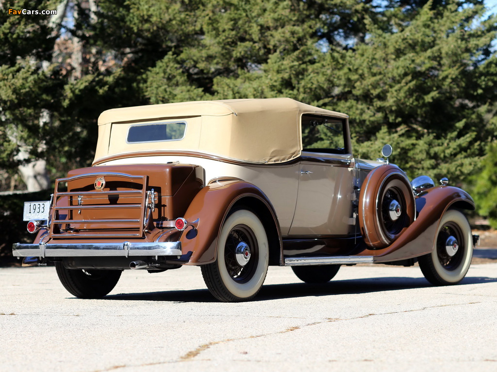 Packard Eight Convertible Victoria by Dietrich (1002-627) 1933 images (1024 x 768)