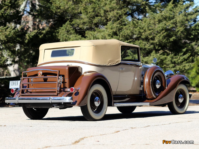 Packard Eight Convertible Victoria by Dietrich (1002-627) 1933 images (640 x 480)