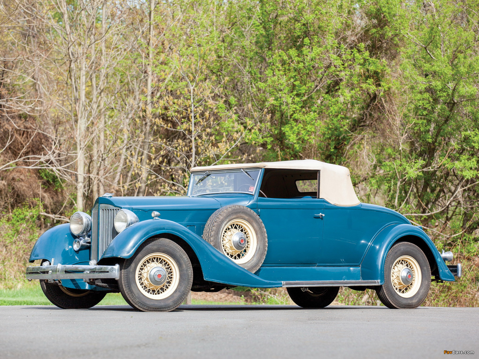 1934 Packard Eight Coupe Roadster (1101-719) 1933–34 photos (1600 x 1200)