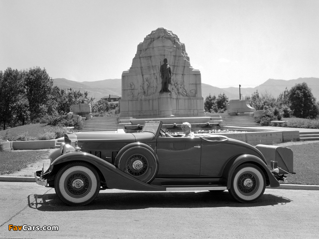 Packard Eight Coupe Roadster (609) 1933 photos (640 x 480)