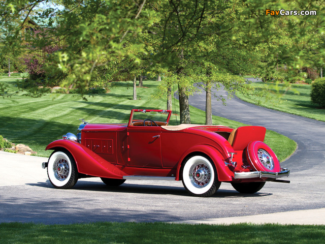 Packard Eight Coupe Roadster (609) 1933 pictures (640 x 480)